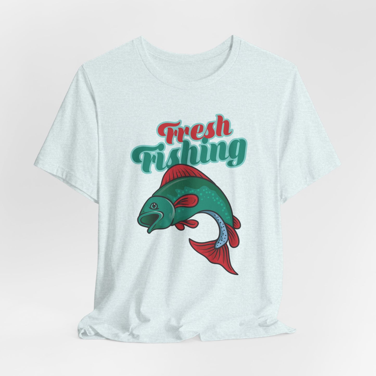 Fishing:  Fresh Fishing - Unisex Jersey Short Sleeve Tee