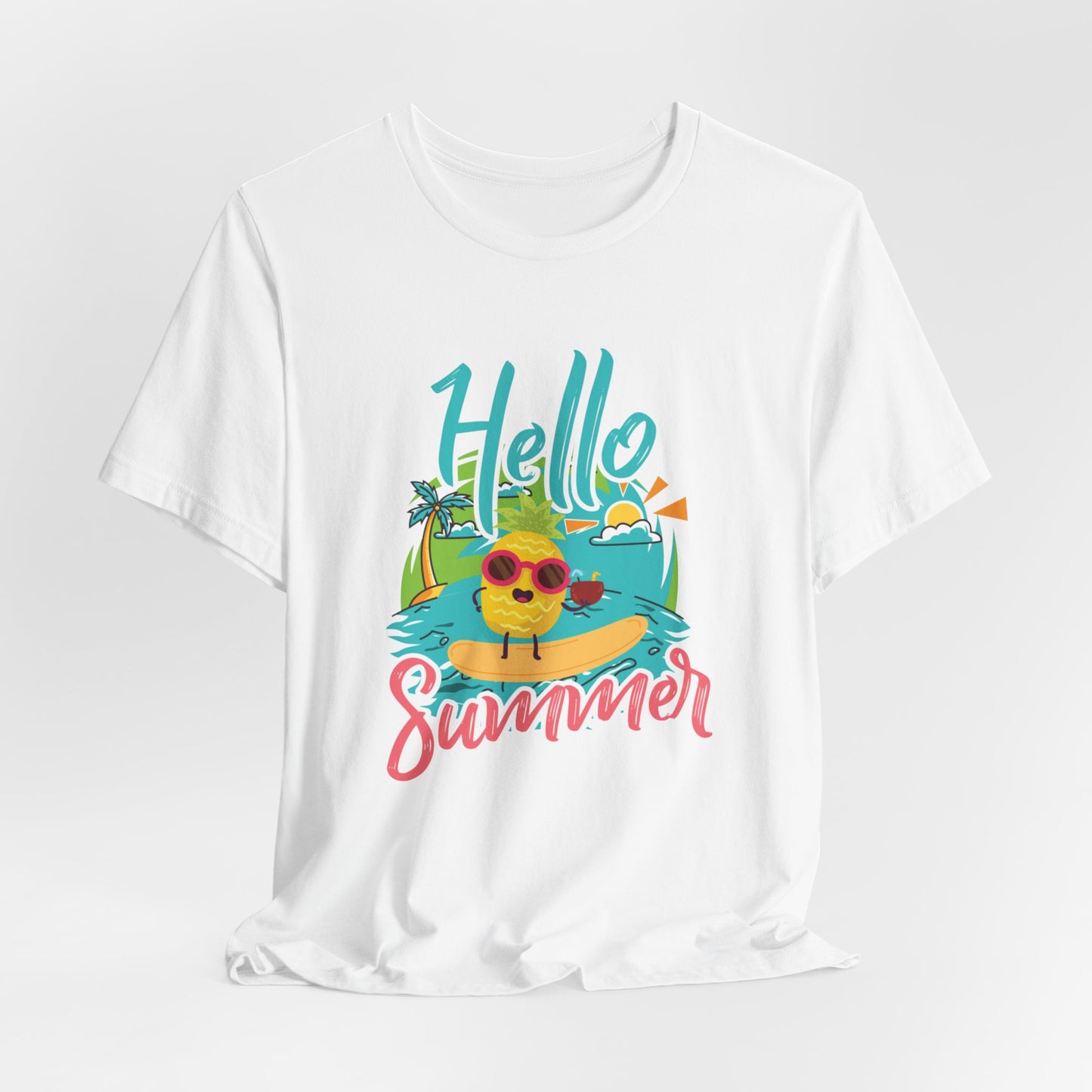 Hello Summer - Unisex Jersey Short Sleeve Tee