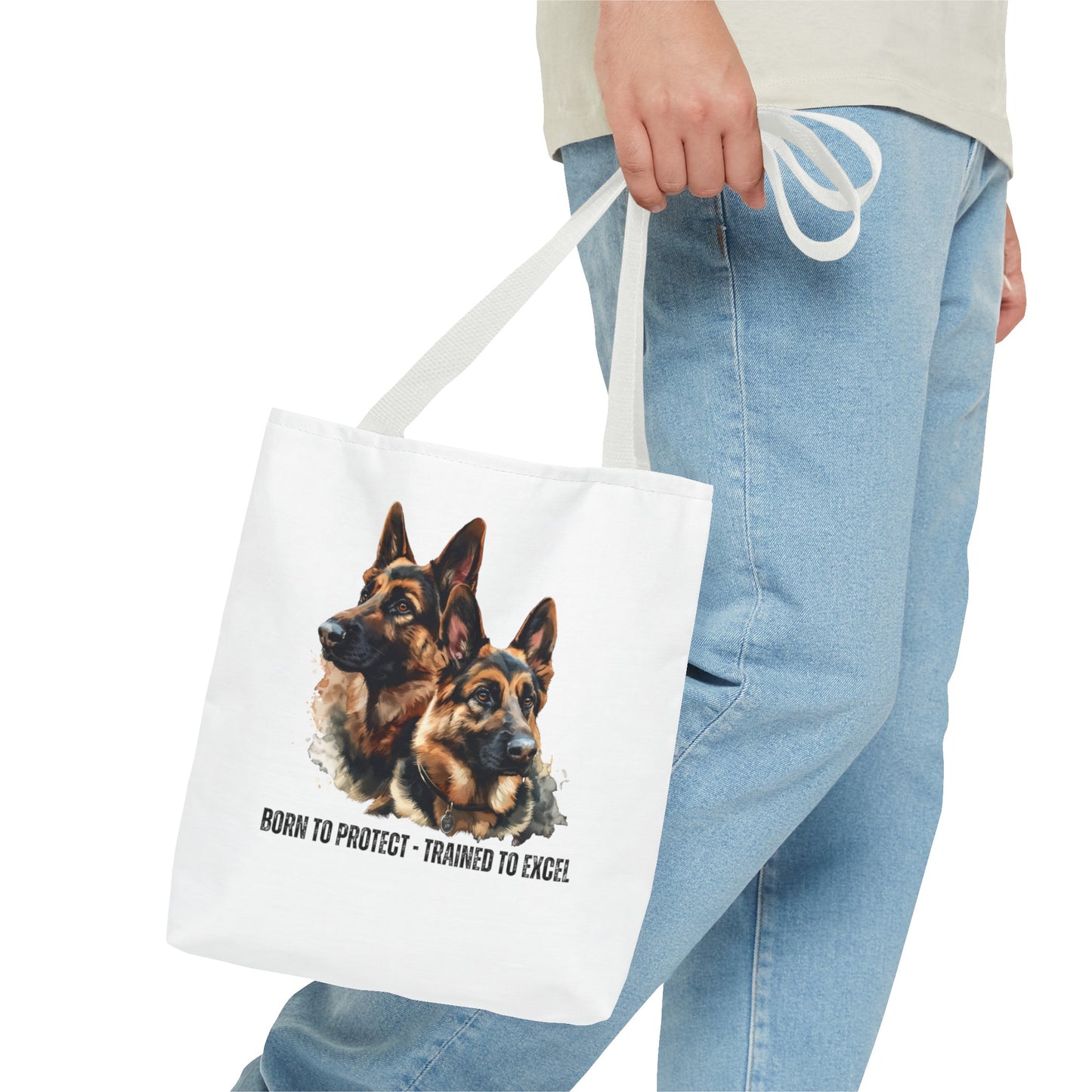 German Shepherds: Born to Protect - Tote Bag