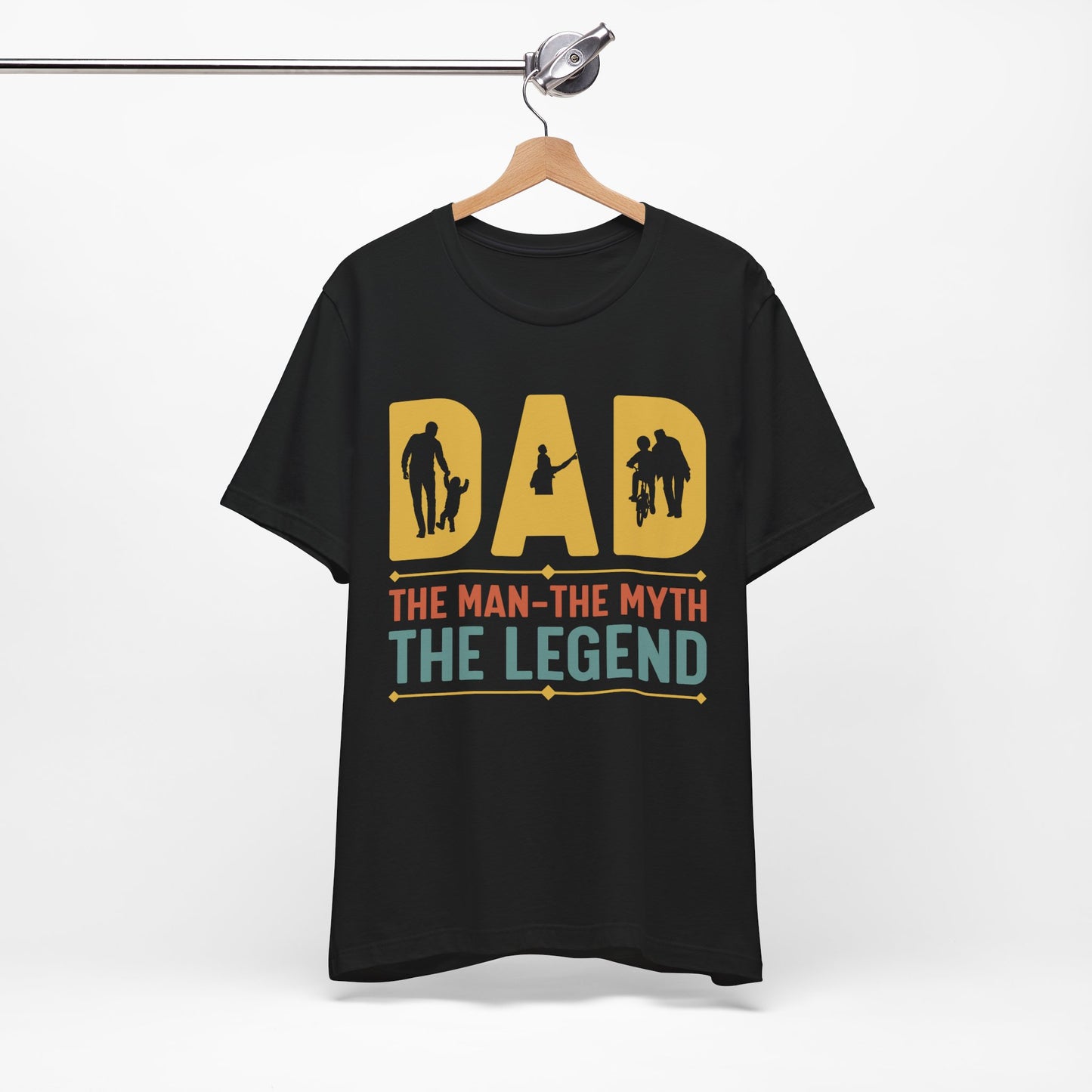 Dad, The Man, The Myth, The Legend - Unisex Jersey Short Sleeve Tee - 13728