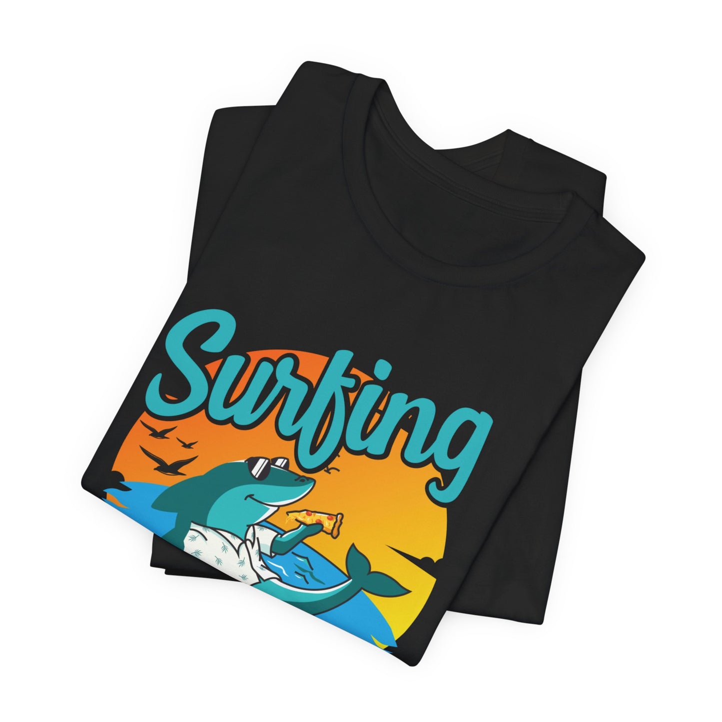 Surfing Paradise - Unisex Jersey Short Sleeve Tee - 13092
