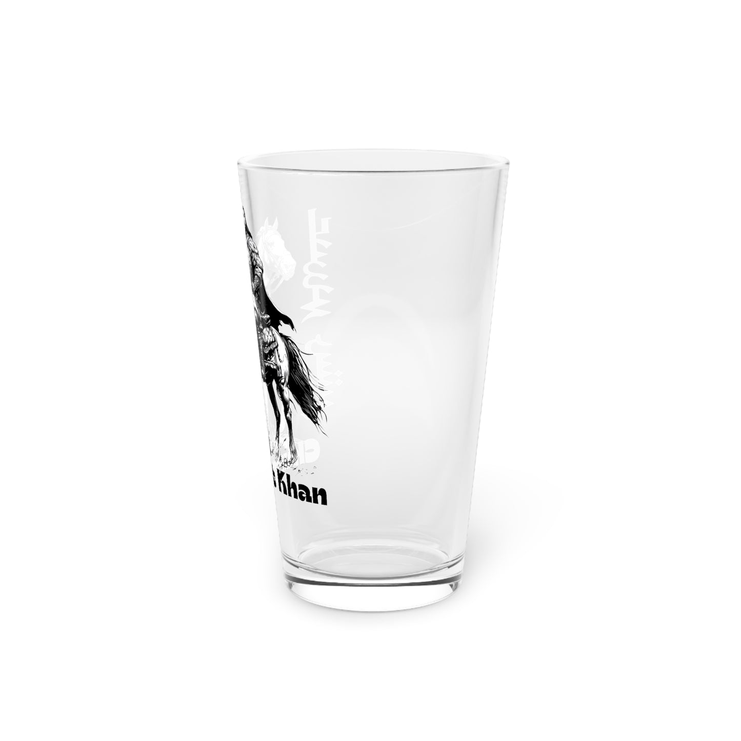 Mongolia: Chinggiss Khan - Pint Glass, 16oz