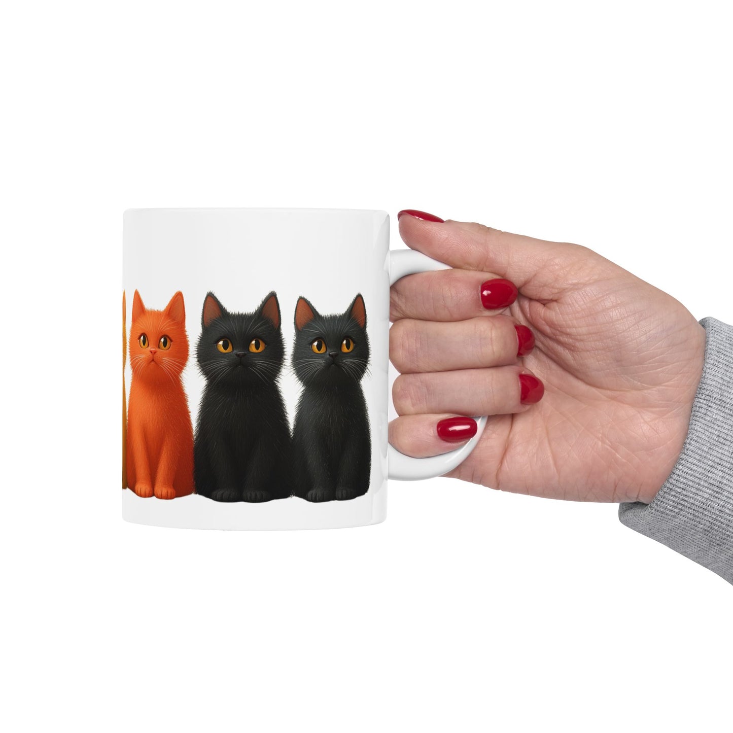 Cute Kittens - Ceramic Mug, (11oz, 15oz) - 11194