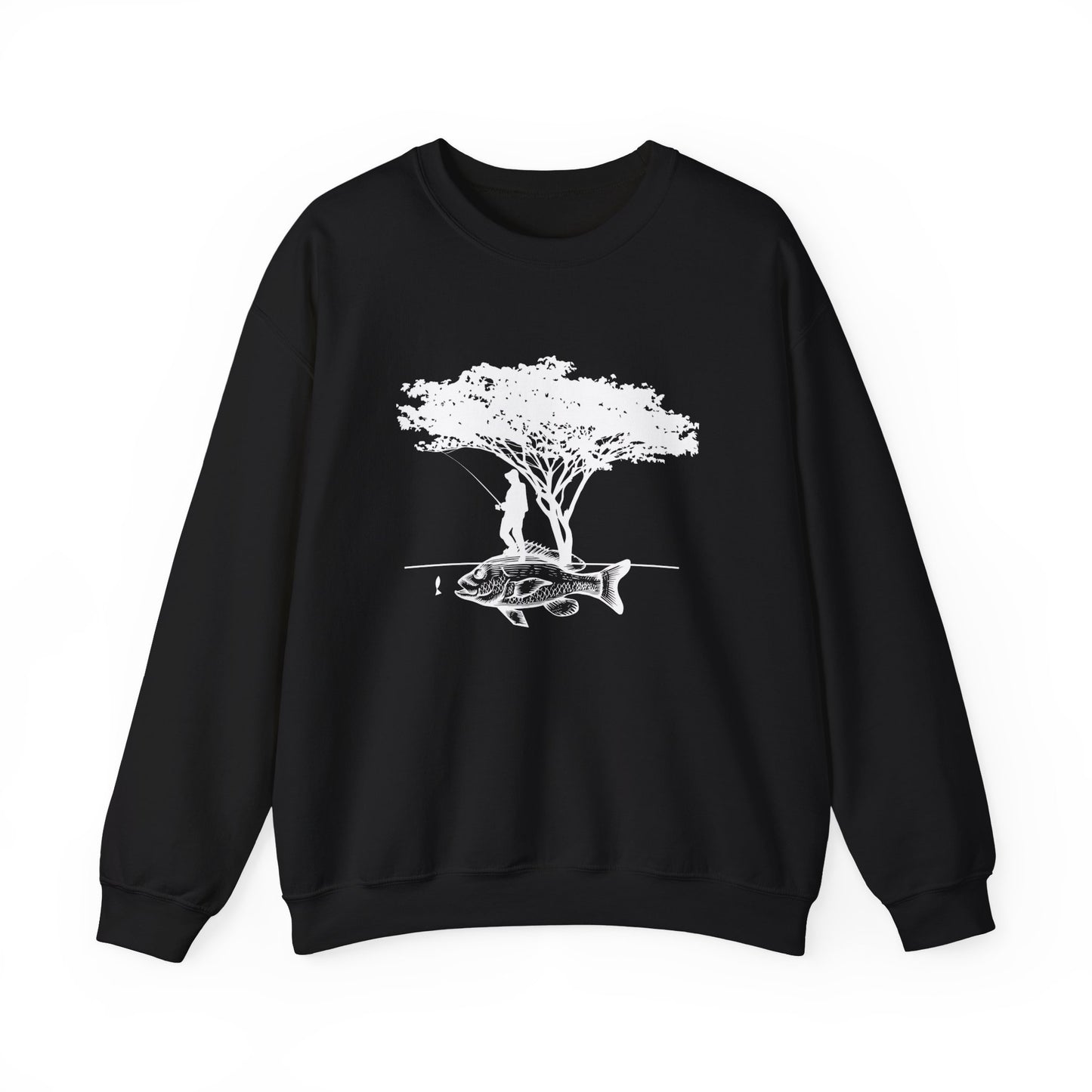 Fishing - Unisex Heavy Blend™ Crewneck Sweatshirt