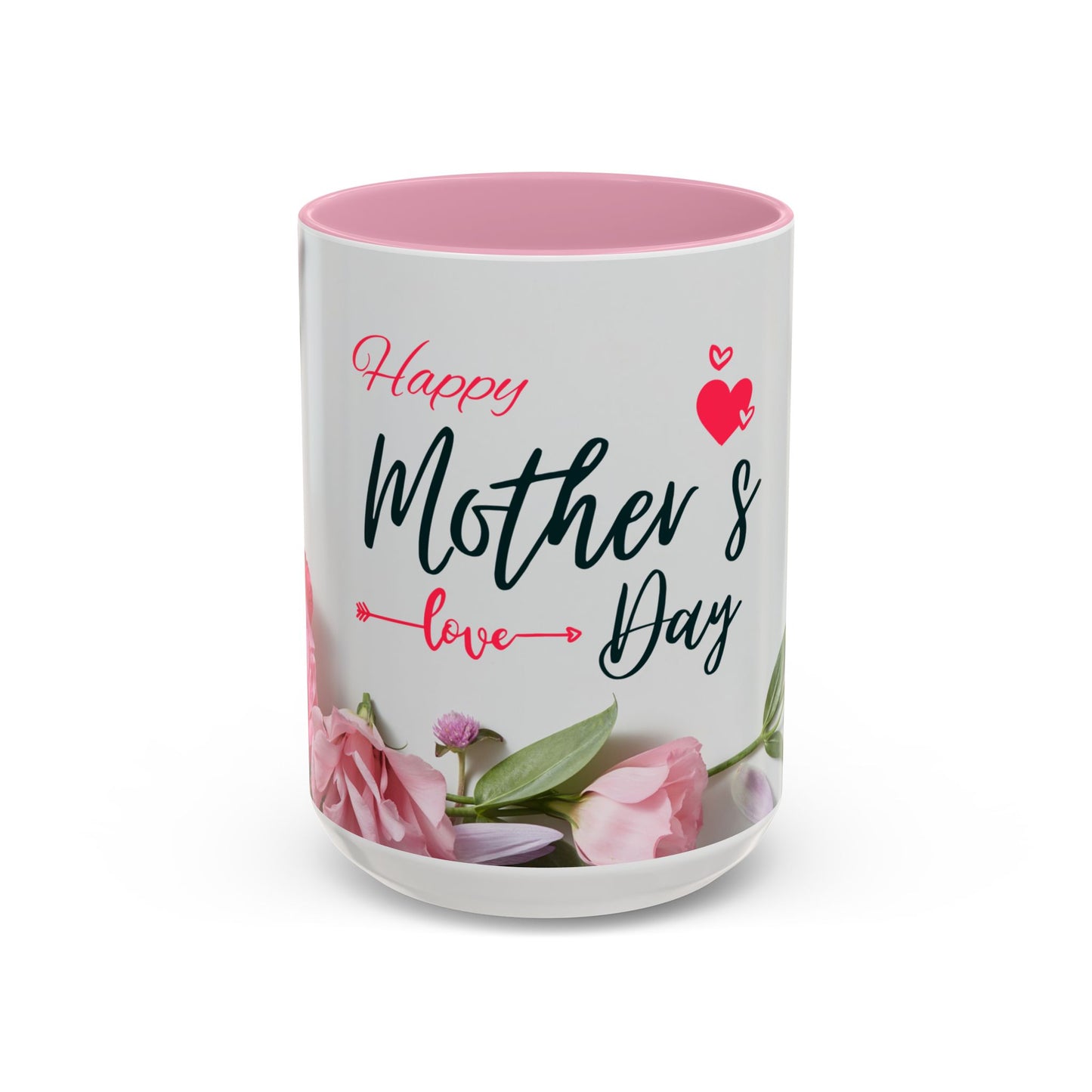 Happy Mother's Day Colorful Mug - Floral Design, Perfect Gift for Moms - 11815