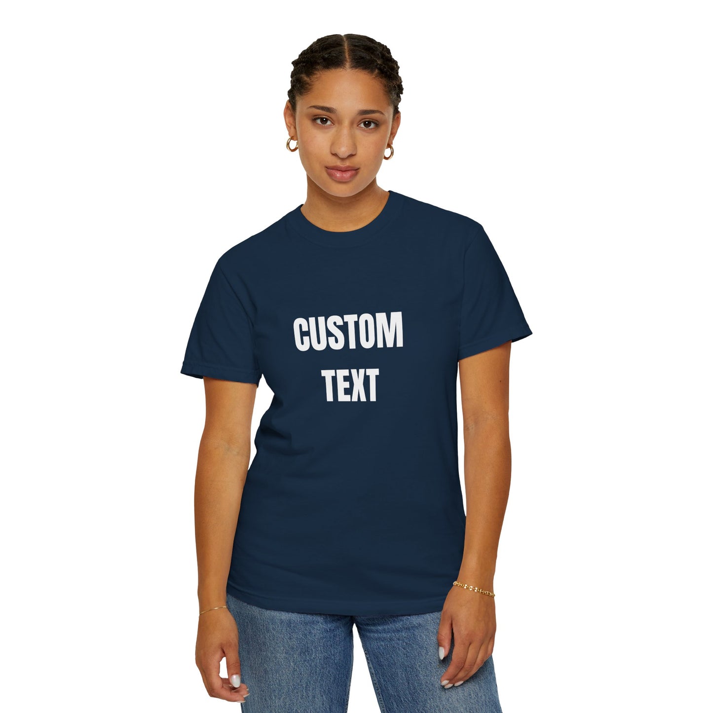 Custom Novelty T-Shirt – Unisex Garment-Dyed Cotton Tee - 14681
