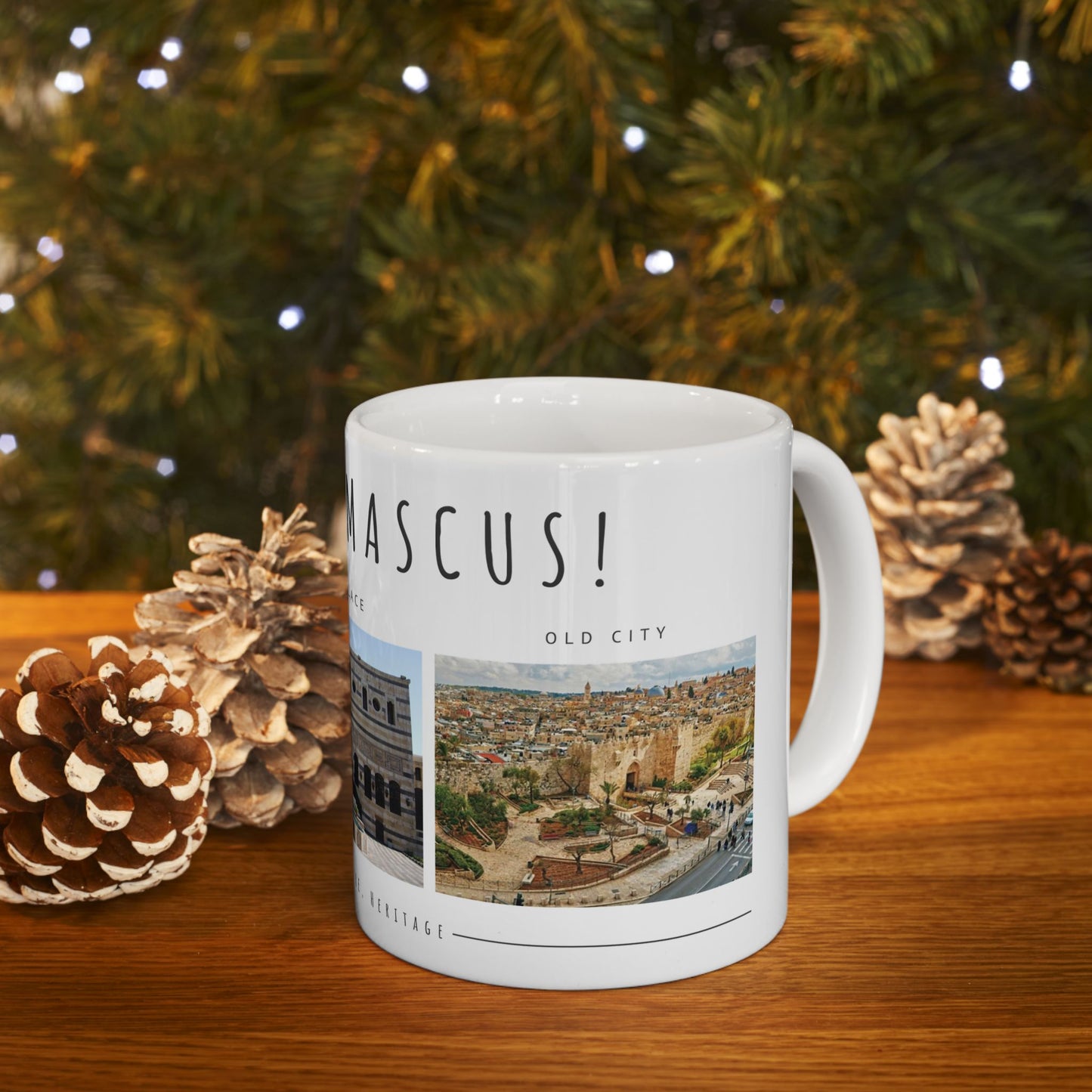 Hello Damascus! Ceramic Mug - 11oz & 15oz - 12239