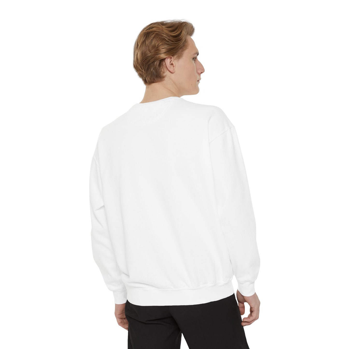 Life Happens, Coffee Helps - Unisex Garment-Dyed Sweatshirt - 11322