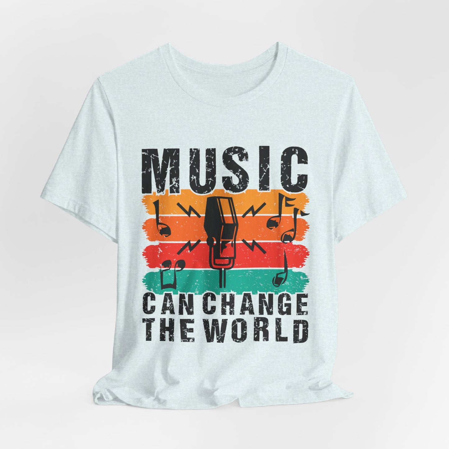 Music Can Change The World - Unisex Jersey Short Sleeve Tee