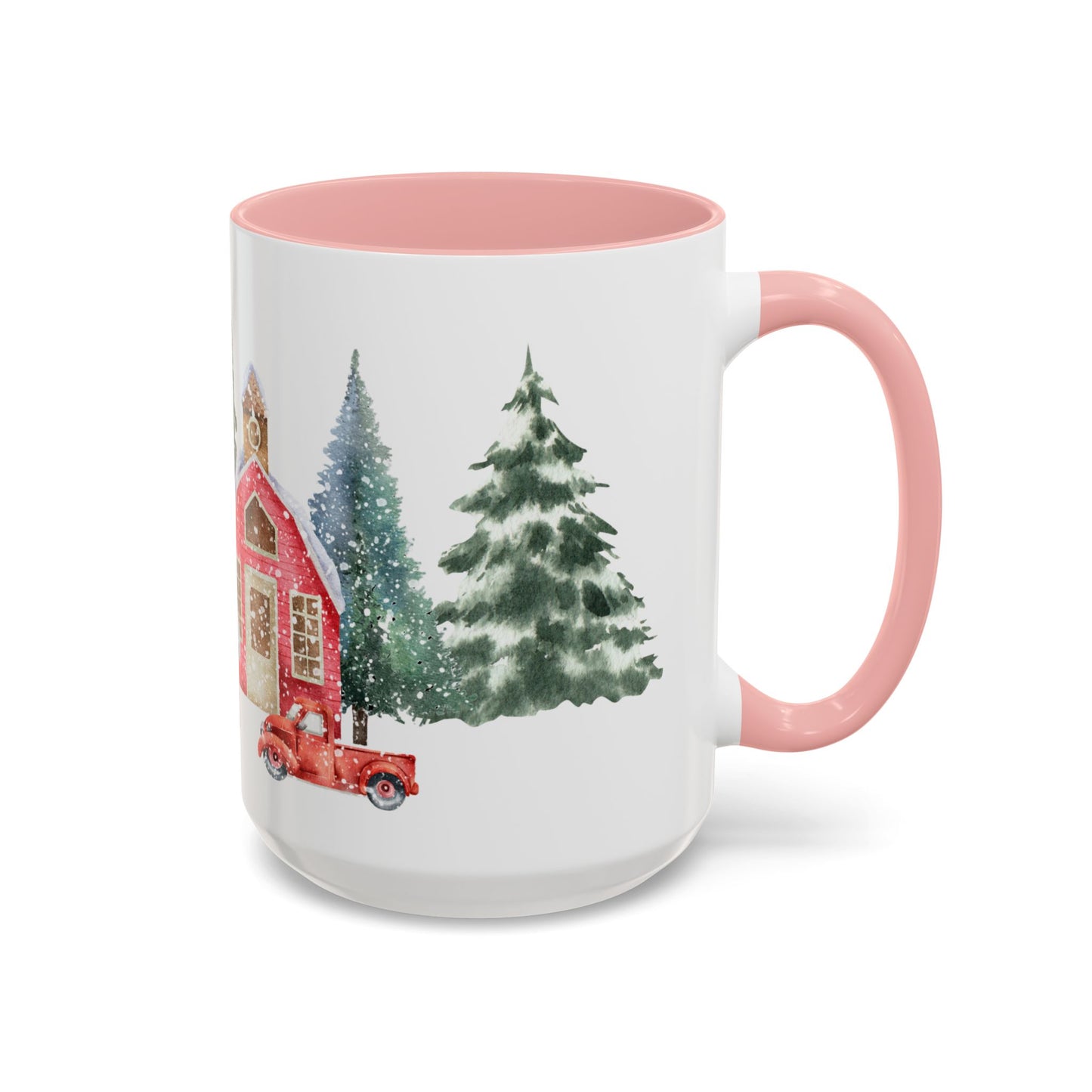 Winter House - Accent Coffee Mug (11, 15oz) - 10072