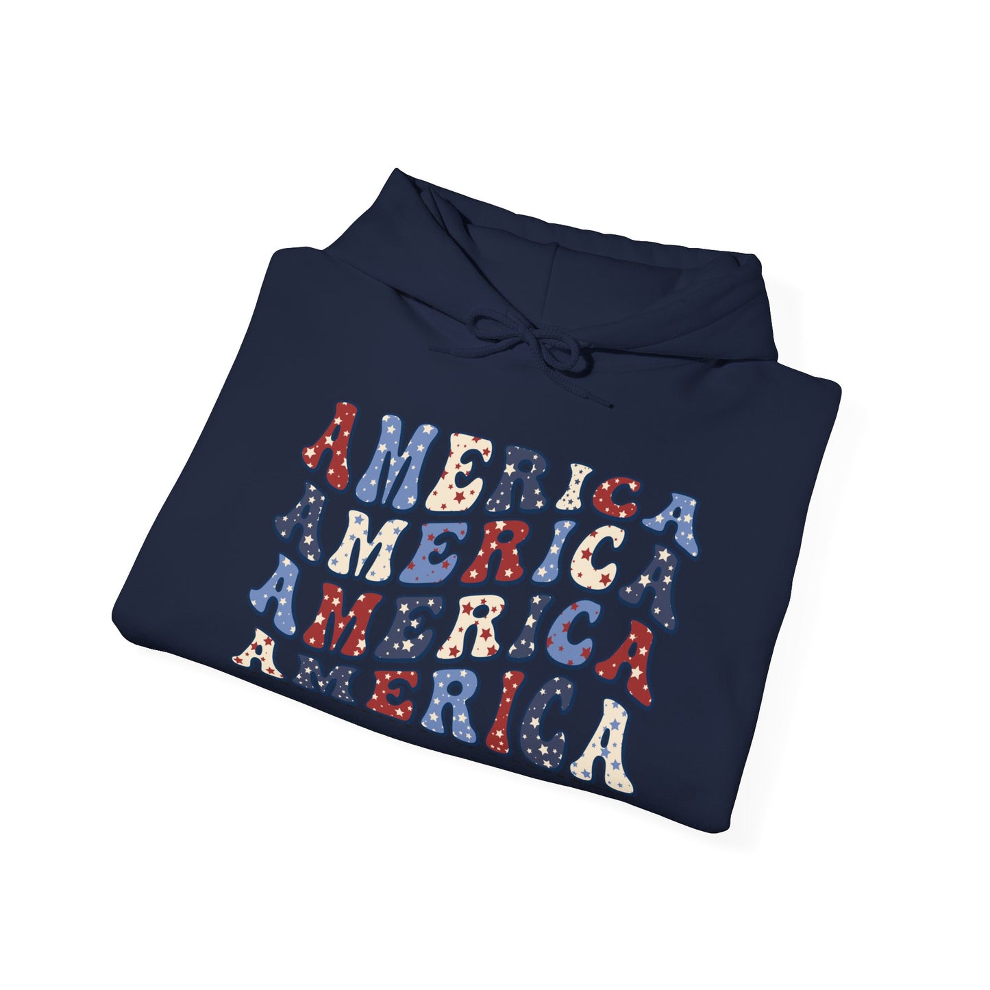 July 4, America - Unisex Heavy Blend™ Hooded Sweatshirt