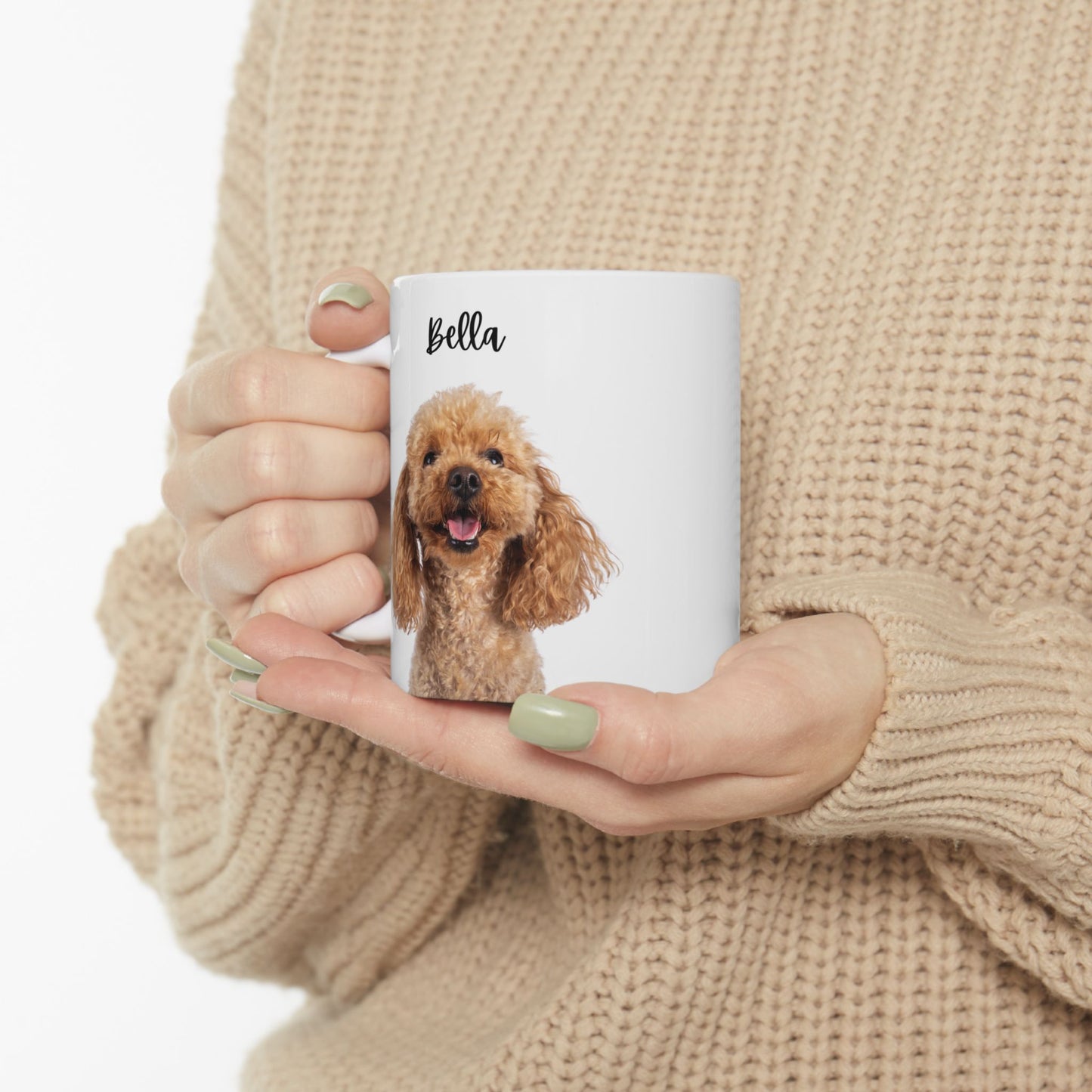Personalised Ceramic Mug | Pet Lover Gift, Dog Coffee Cup - 14177