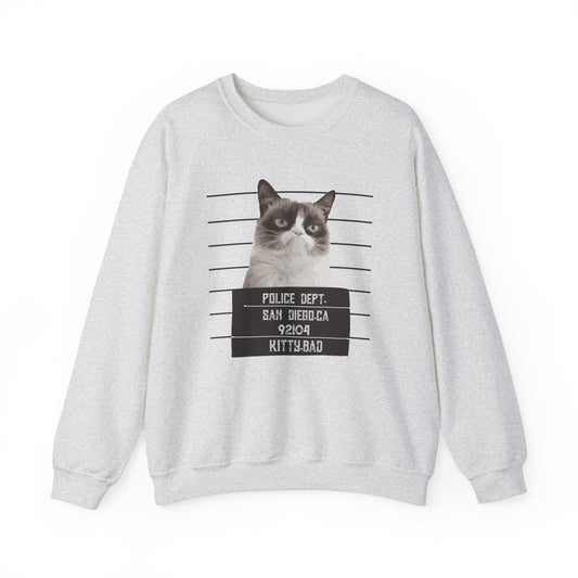 Kitty Bad - Unisex Heavy Blend™ Crewneck Sweatshirt