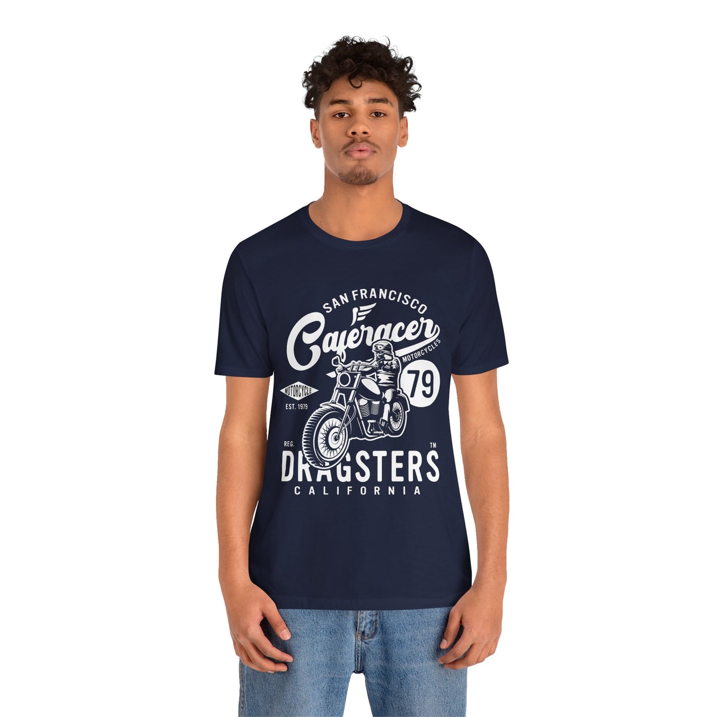 San Francesco Caferacer - Unisex Jersey Short Sleeve Tee - 13374