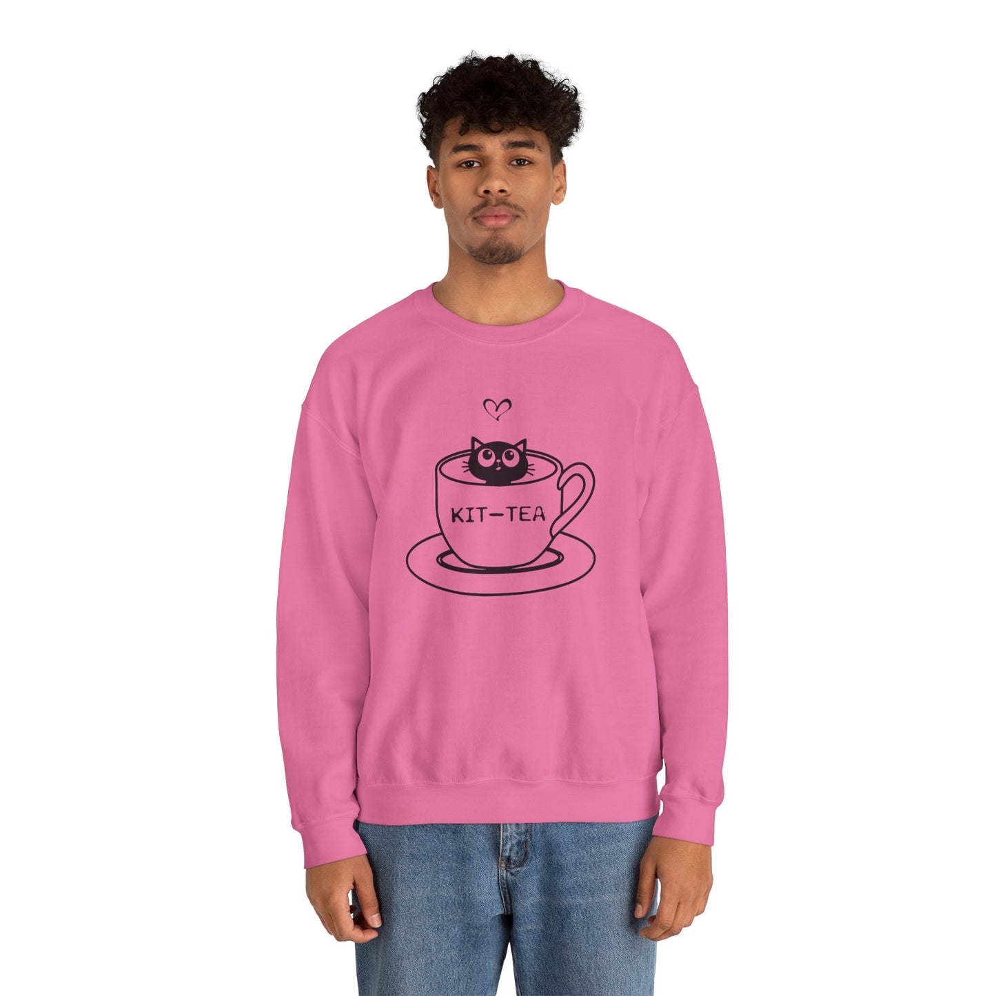 Kit-Tea - Unisex Heavy Blend™ Crewneck Sweatshirt