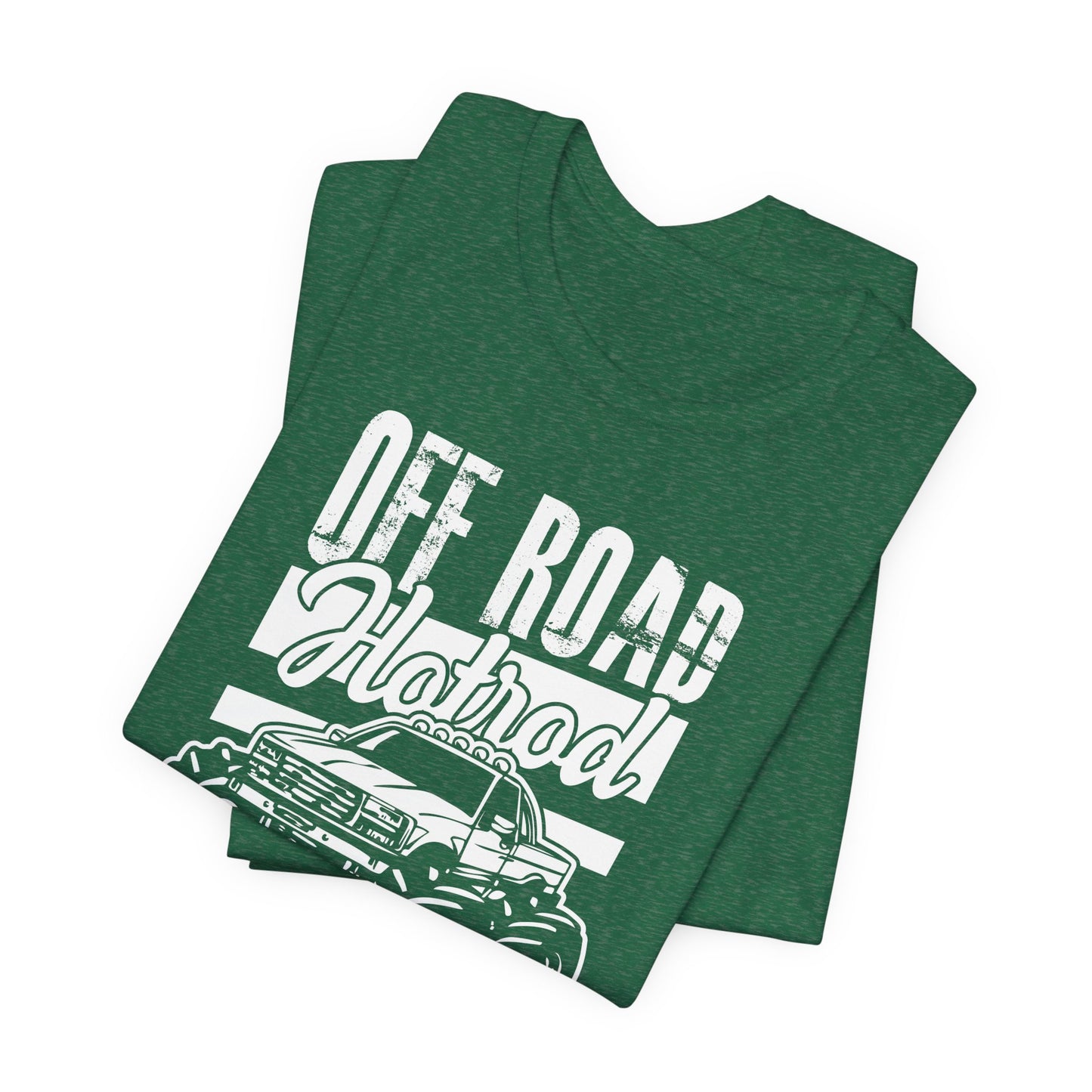 Off Road Hotrod, Custom Engine - Unisex Jersey Short Sleeve Tee - 13010
