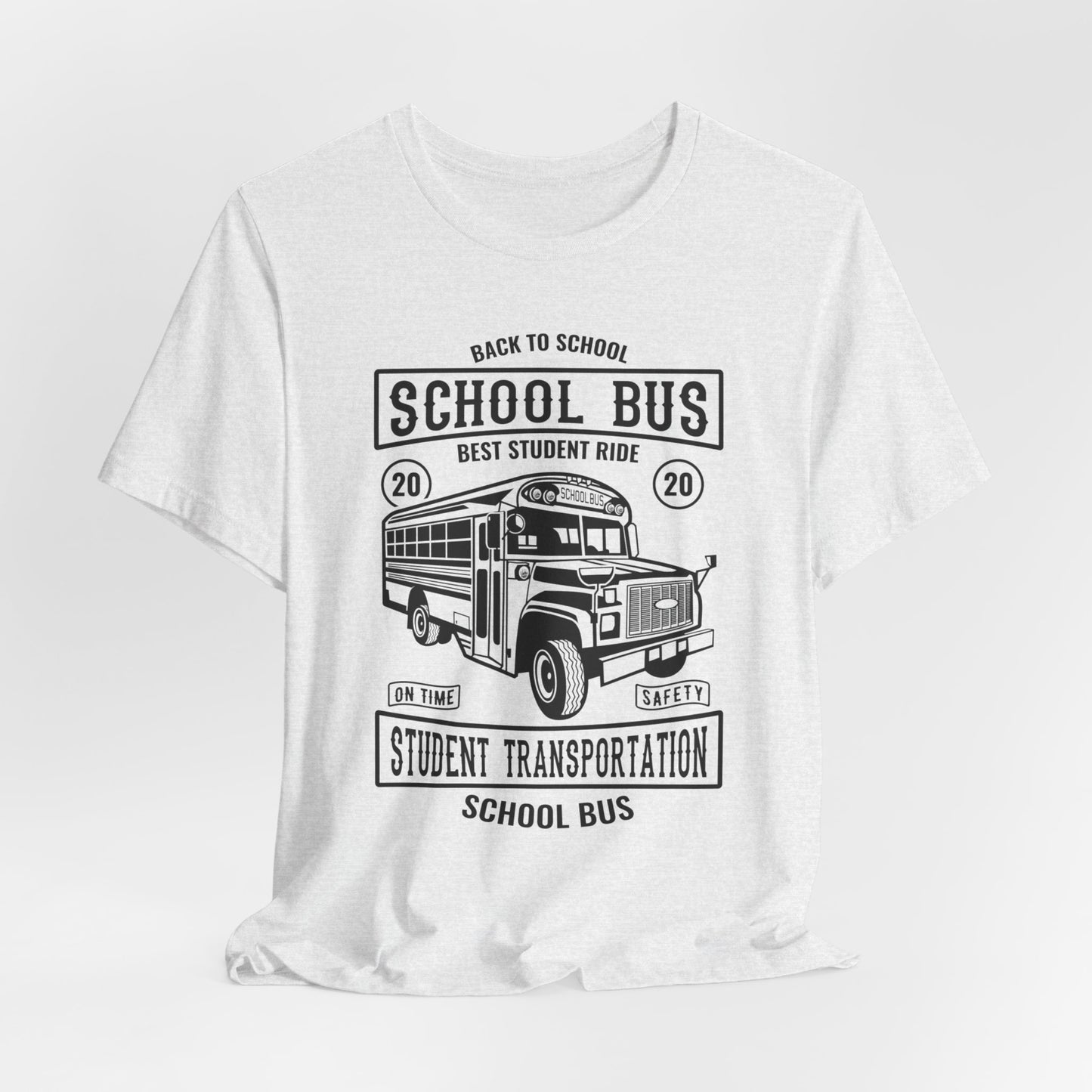 School Bus, Best Student Ride - Unisex Jersey Short Sleeve Tee