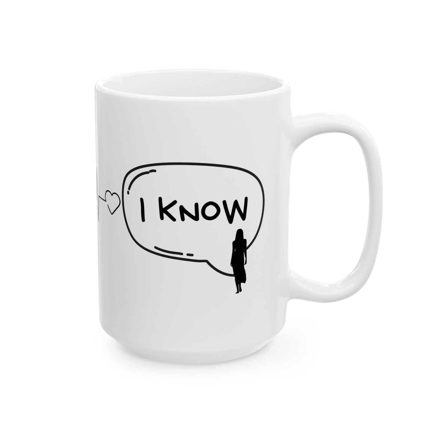 I Love You, I Know - Ceramic Mug, (11oz, 15oz)