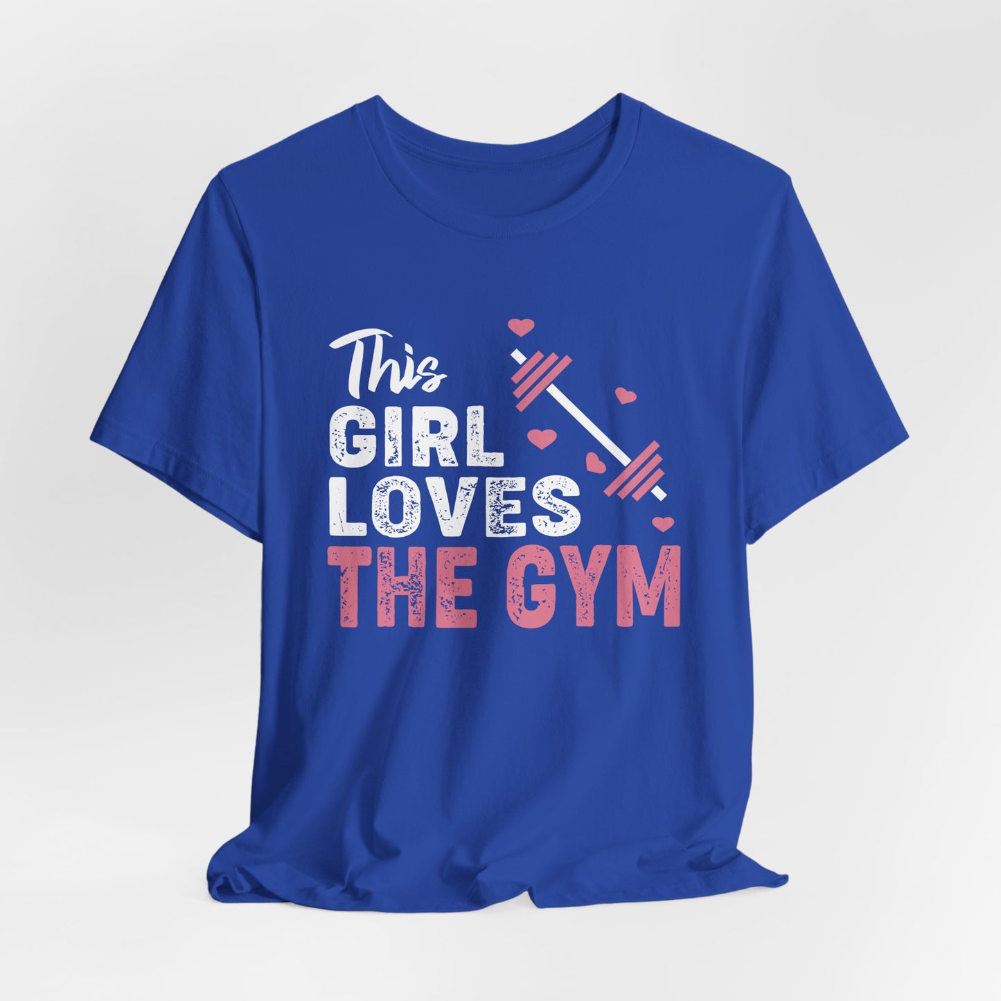 This Girl Loves The Gym - Unisex Jersey Short Sleeve Tee