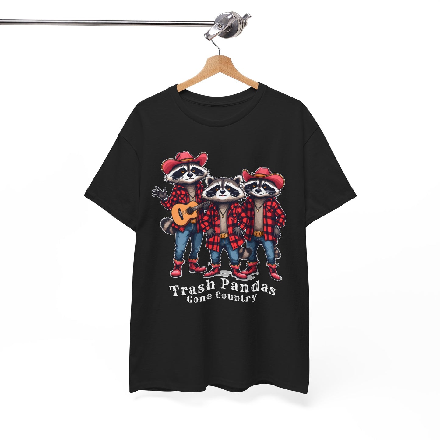 Trash Pandas Gone Country Shirt – Funny Raccoon Band Graphic Tee Gift - 14859