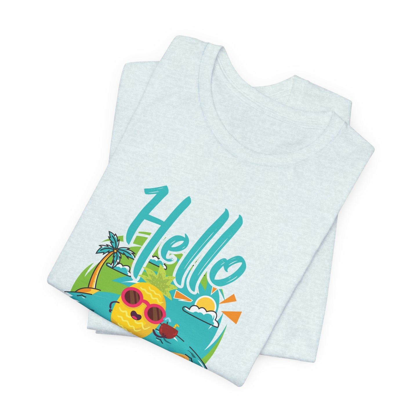 Hello Summer - Unisex Jersey Short Sleeve Tee