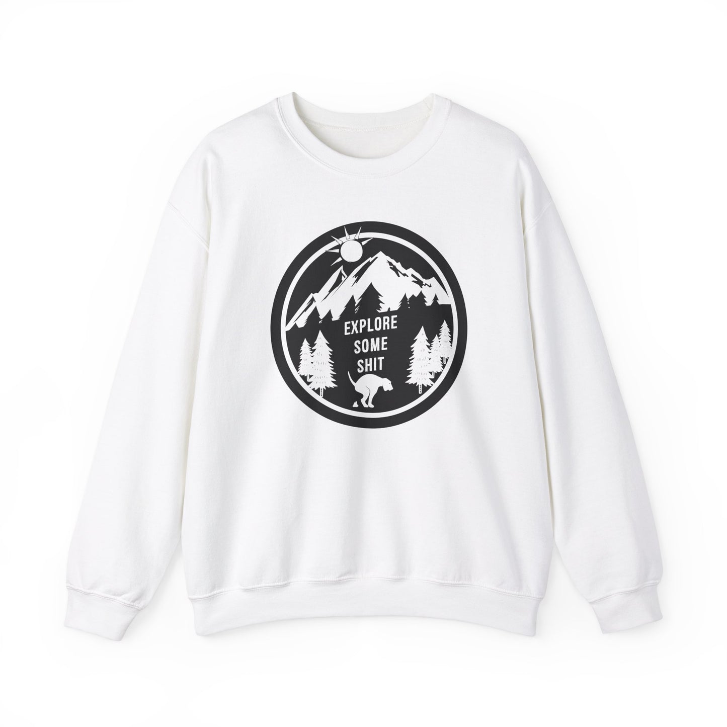 Explore Some Shit - Unisex Heavy Blend™ Crewneck Sweatshirt