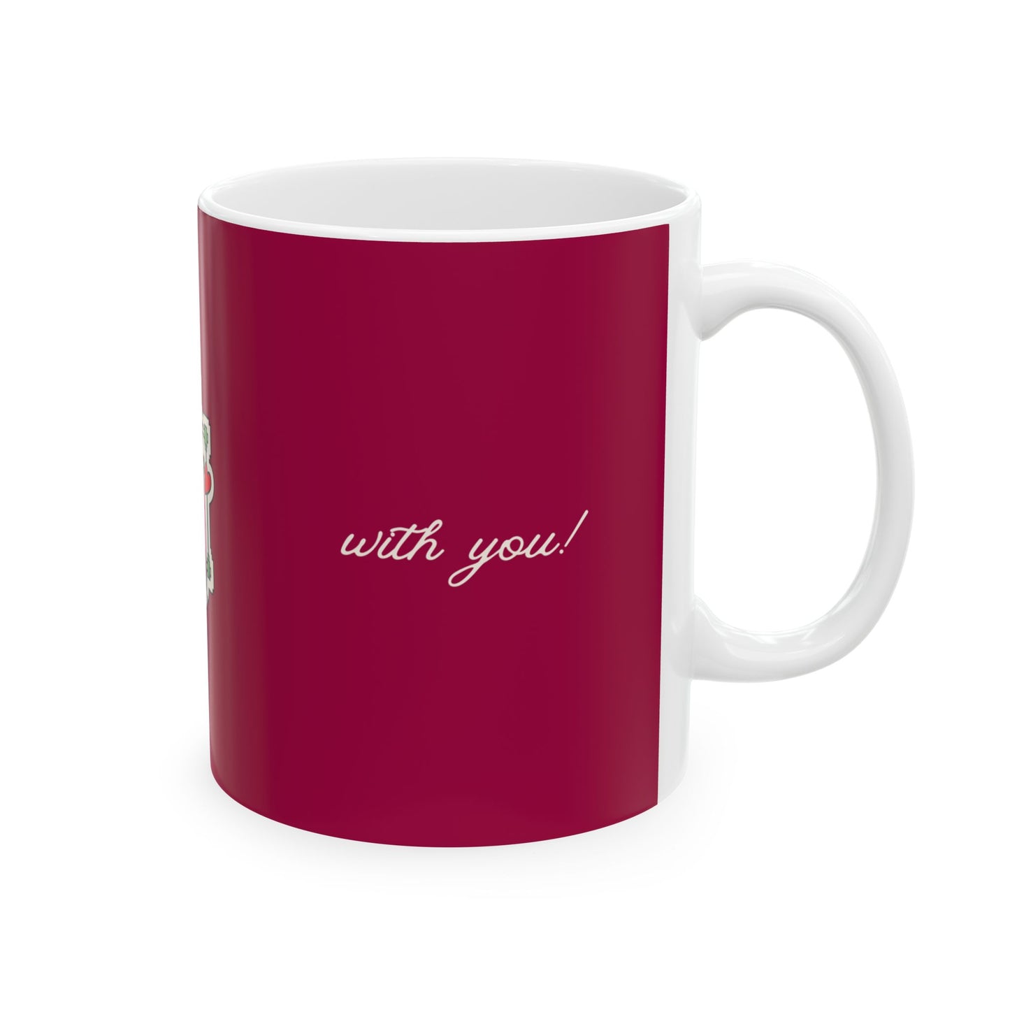 Birds, Love is Here.. With You - Ceramic Mug, (11oz, 15oz) - 11089