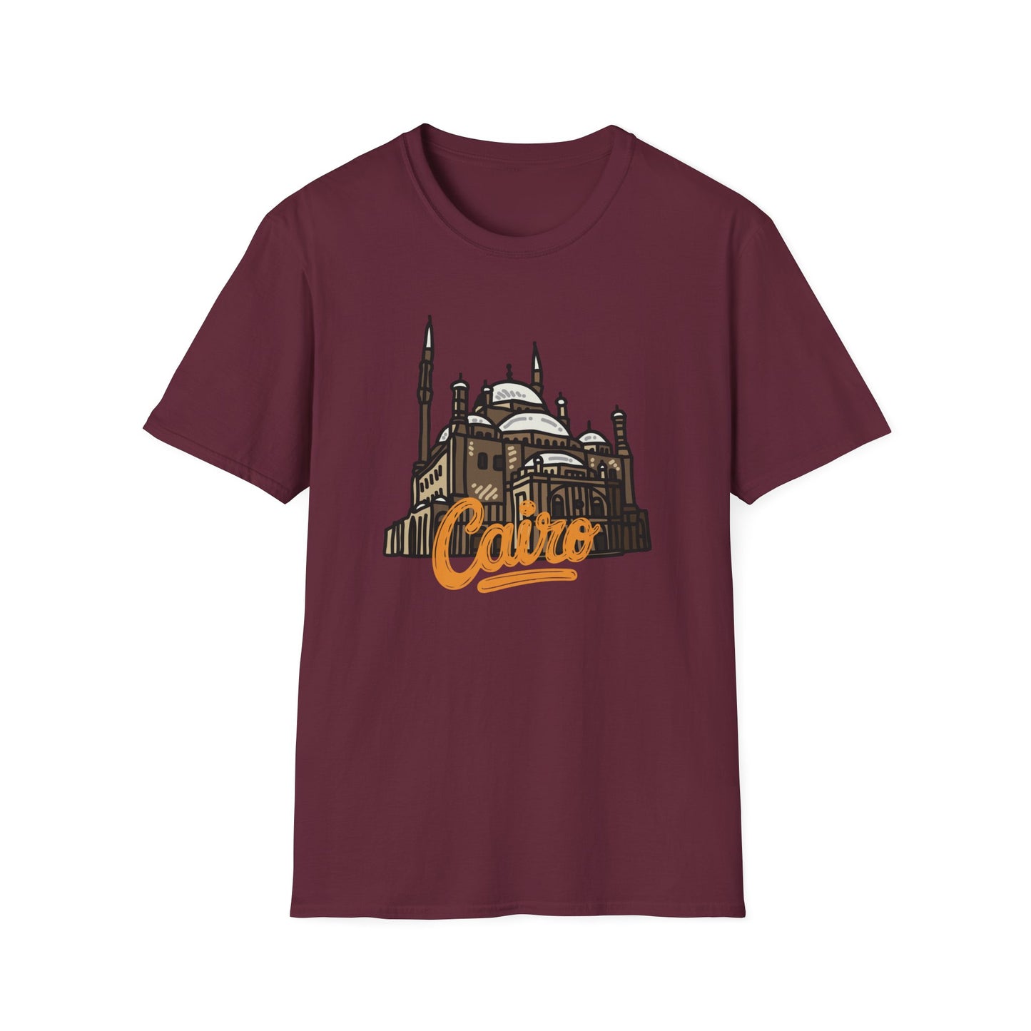 Cairo Unisex Softstyle T-Shirt – Perfect for Travelers and City Lovers - 12088