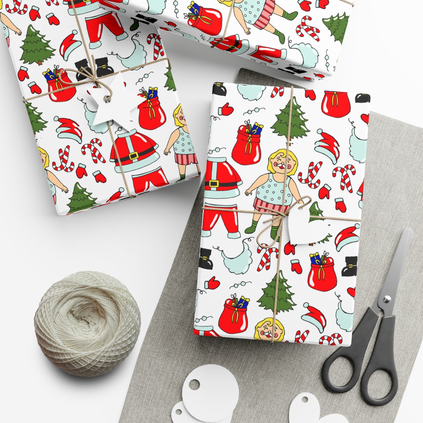 Merry Christmas - Gift Wrap Papers - 10103