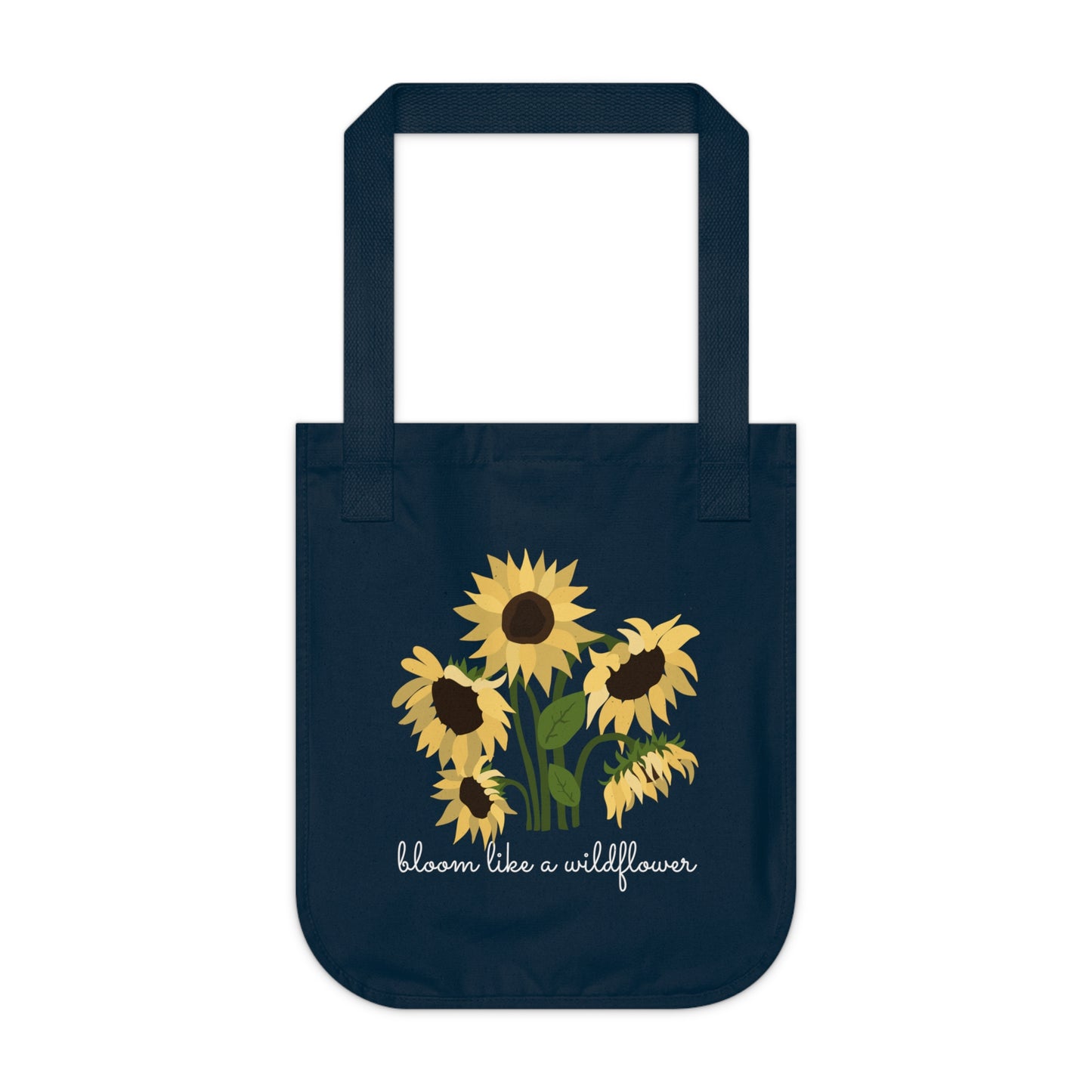 Sunflowers - Organic Canvas Tote Bag - 10168