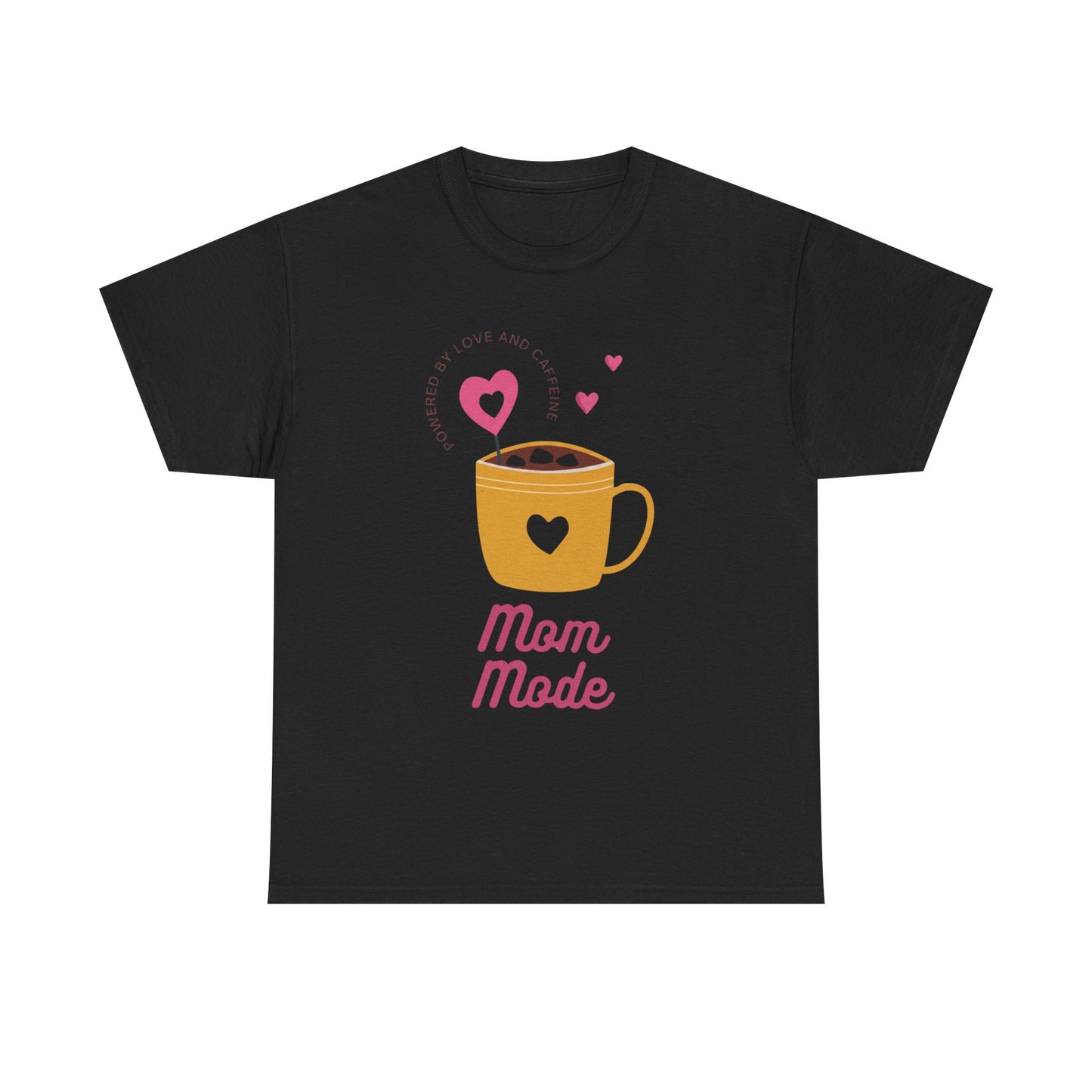 Mom Mode T‑Shirt – Cute Coffee Mug Graphic Tee for Moms (Mom Mode) - 14880