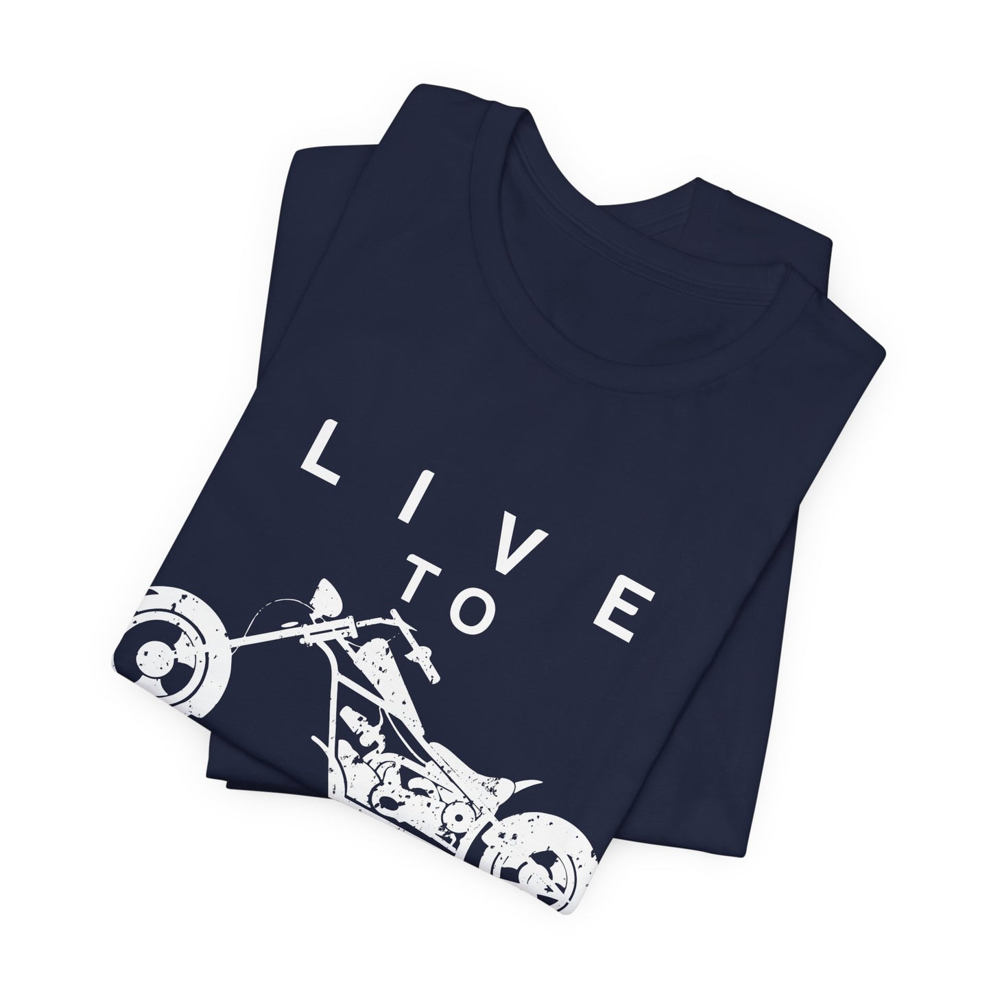 Live To Ride - Unisex Jersey Short Sleeve Tee - 13210