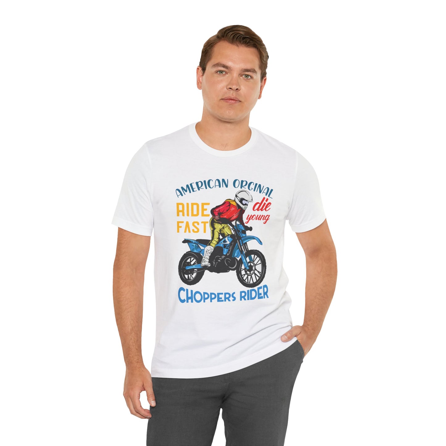 American Original,  Choppers Rider - Unisex Jersey Short Sleeve Tee - 13561