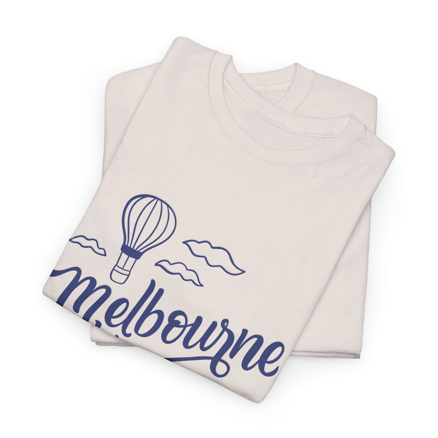 Melbourne Hot Air Balloon Unisex Heavy Cotton Tee - 12142