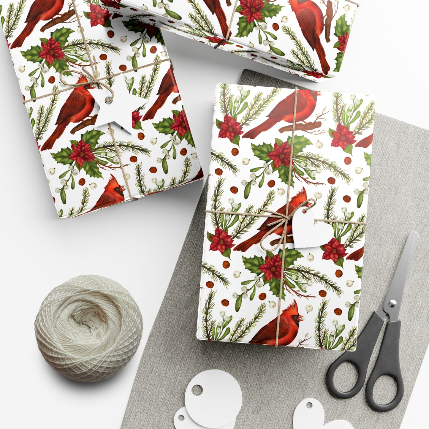 Christmas Bird - Gift Wrap Papers - 10330