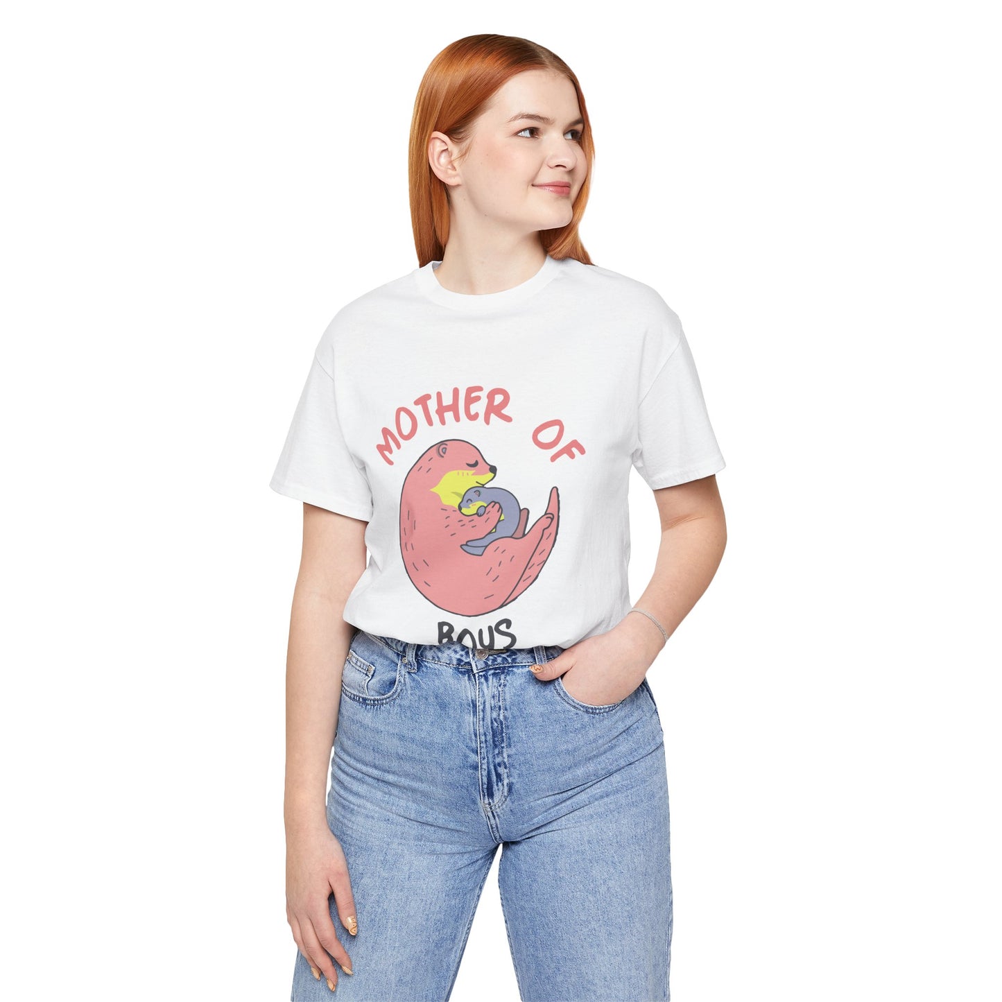 Mother Of Boys - Unisex Jersey Short Sleeve Tee - 13082