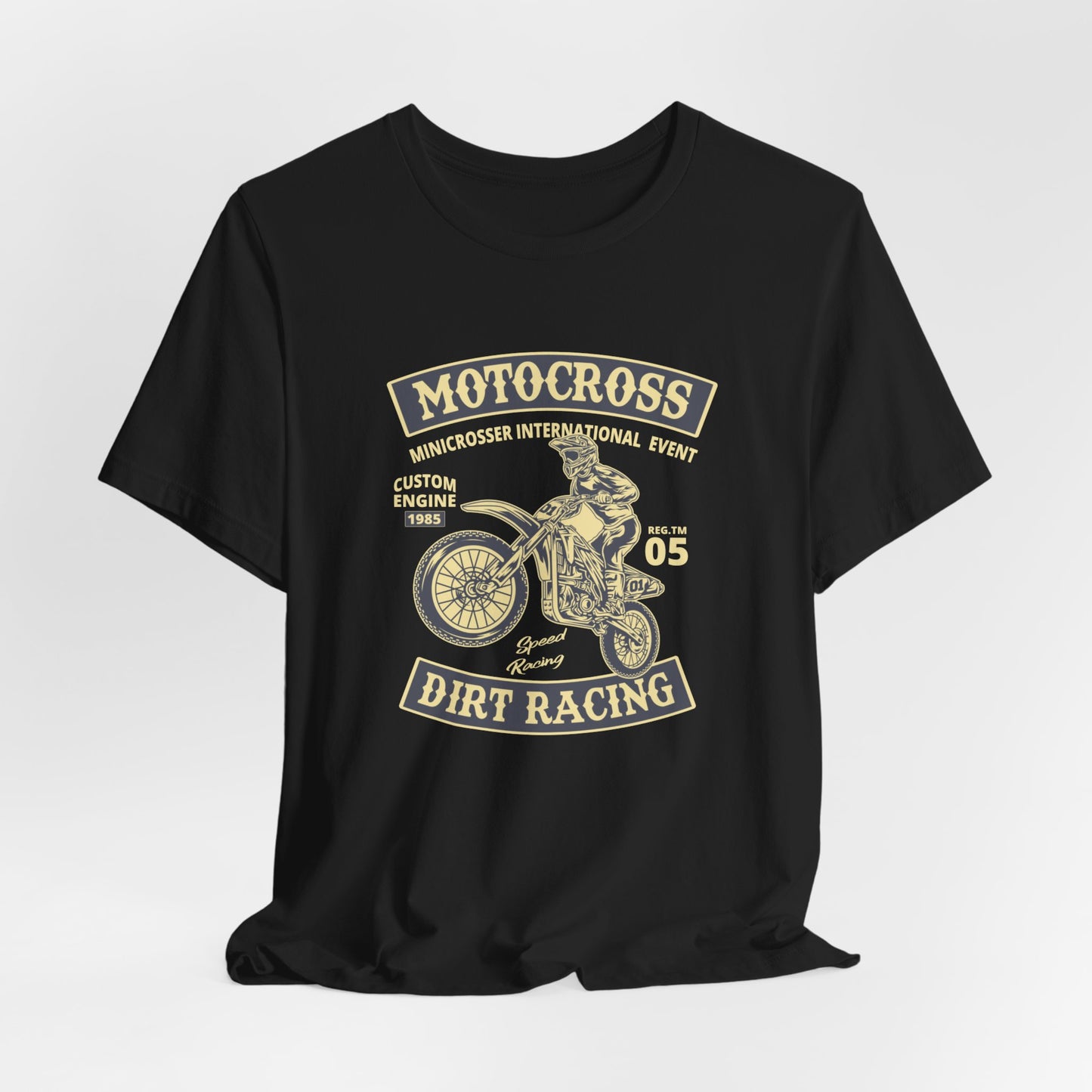 Motocross, Dirt Racing - Unisex Jersey Short Sleeve Tee