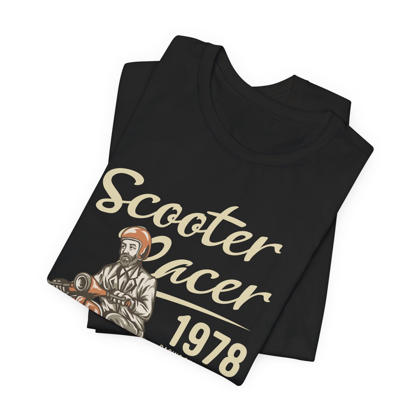 Scooter Racer - Unisex Jersey Short Sleeve Tee - 13376