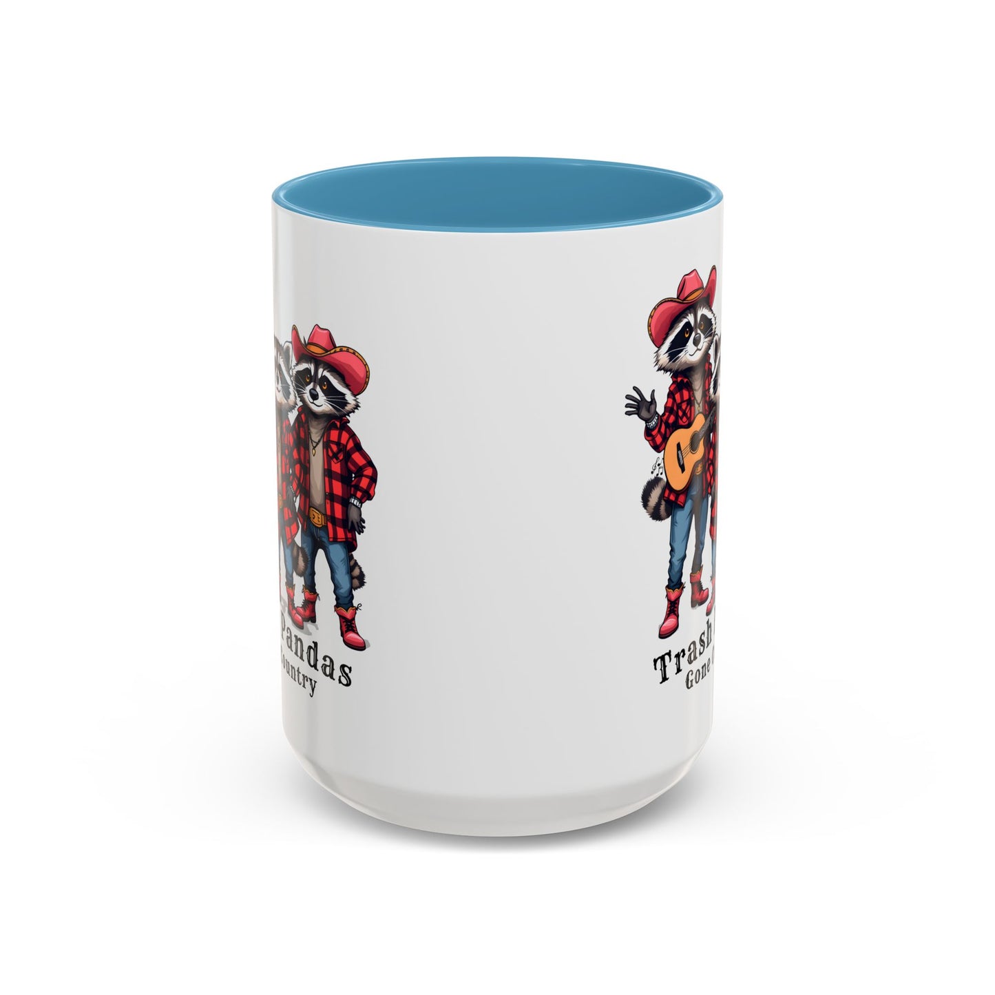 Trash Pandas Gone Country Mug – Funny Raccoon Band Coffee Mug Gift - 14860