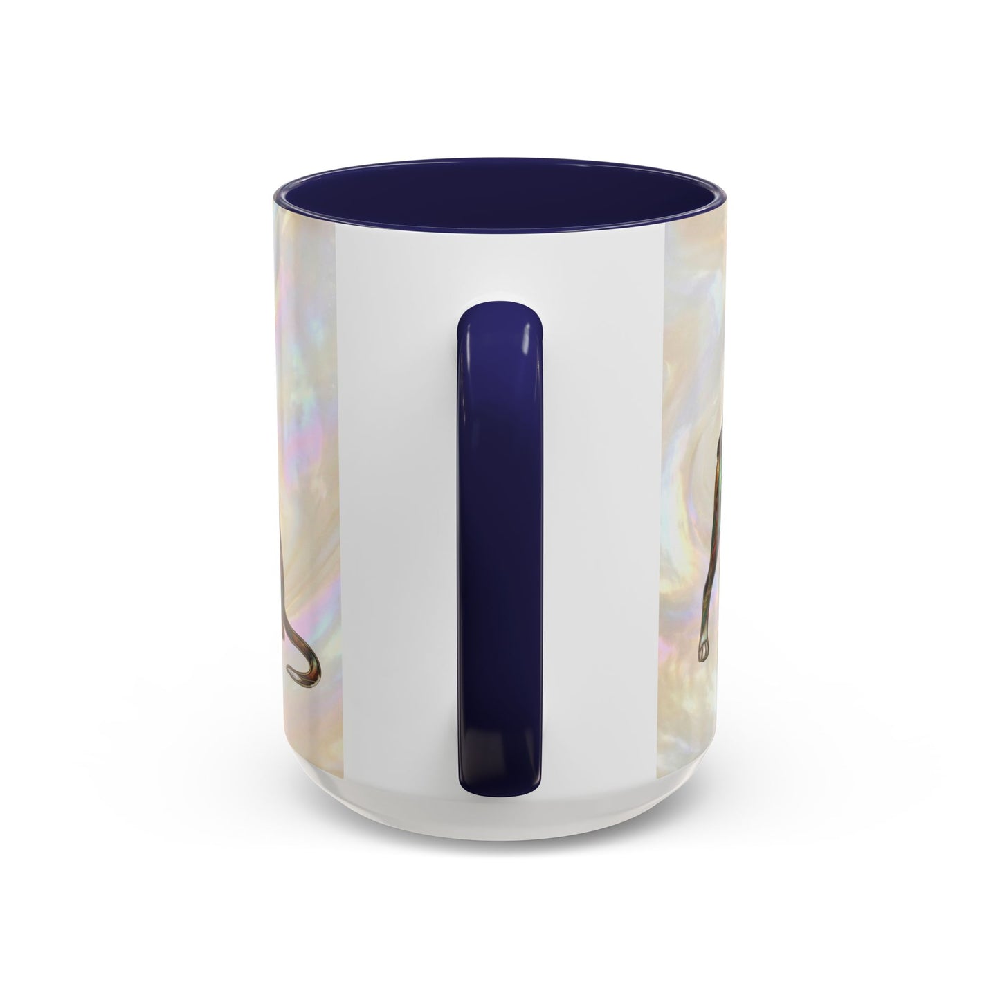 Boxer Accent Coffee Mug -Stained Glass Style (11/15oz) - 14621