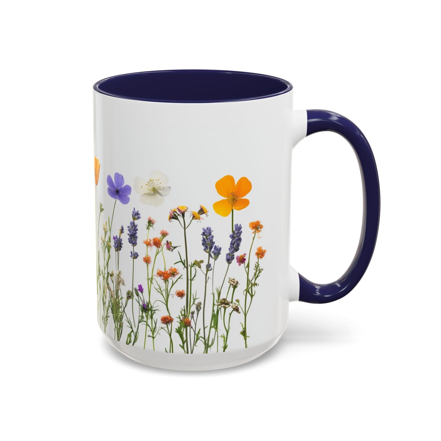 Wild Flowers - Accent Coffee Mug (11, 15oz) - 10401