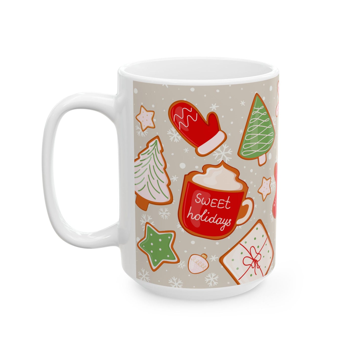 Christmas Vibe - Ceramic Mug, (11oz, 15oz) - 10913