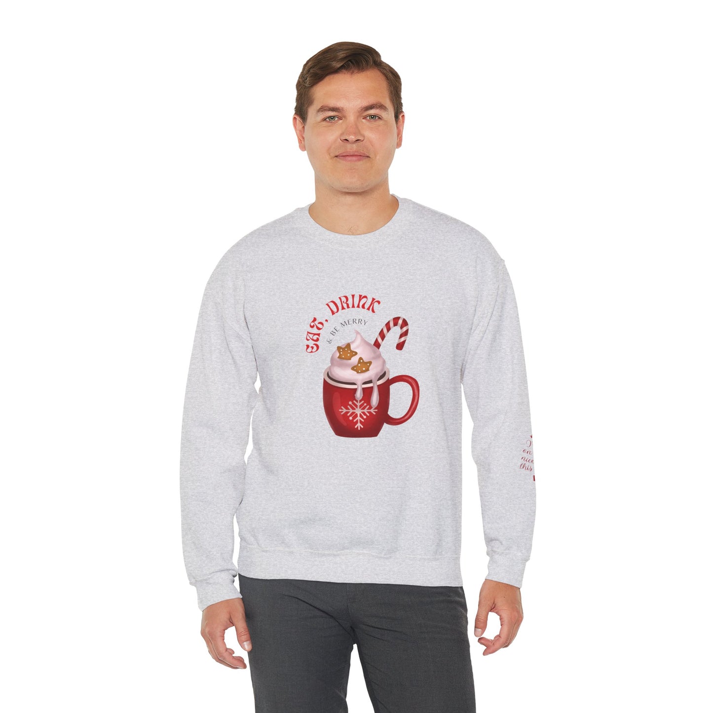 Eat Drink & Be Merry - Unisex Heavy Blend™ Crewneck Sweatshirt - 10509