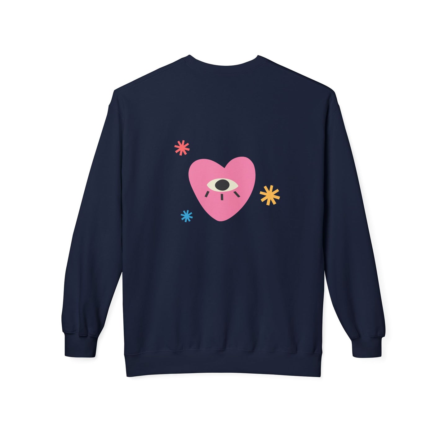 Love - Unisex Midweight Softstyle Fleece Crewneck Sweatshirt - 11624