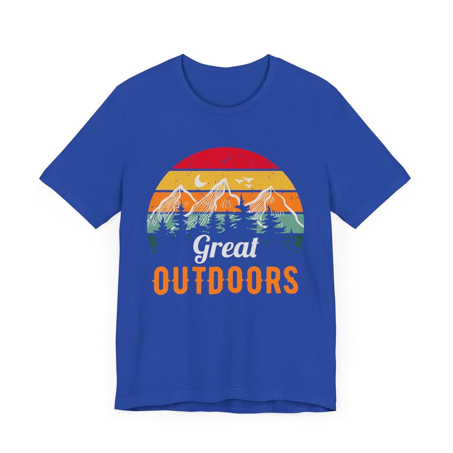 Camping: Great Outdoors - Unisex Jersey Short Sleeve Tee - 12639
