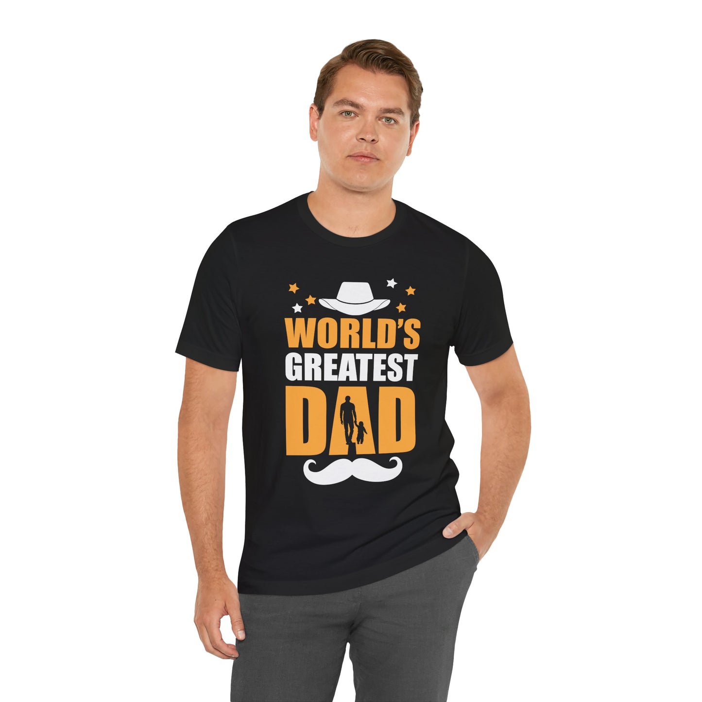 World's Greatest Dad - Unisex Jersey Short Sleeve Tee - 13740