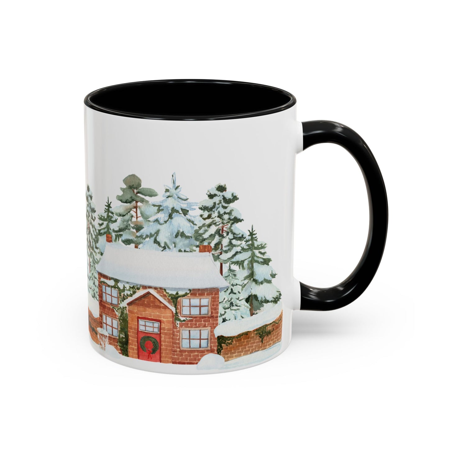 Christmas Houses - Accent Coffee Mug (11, 15oz) - 10456