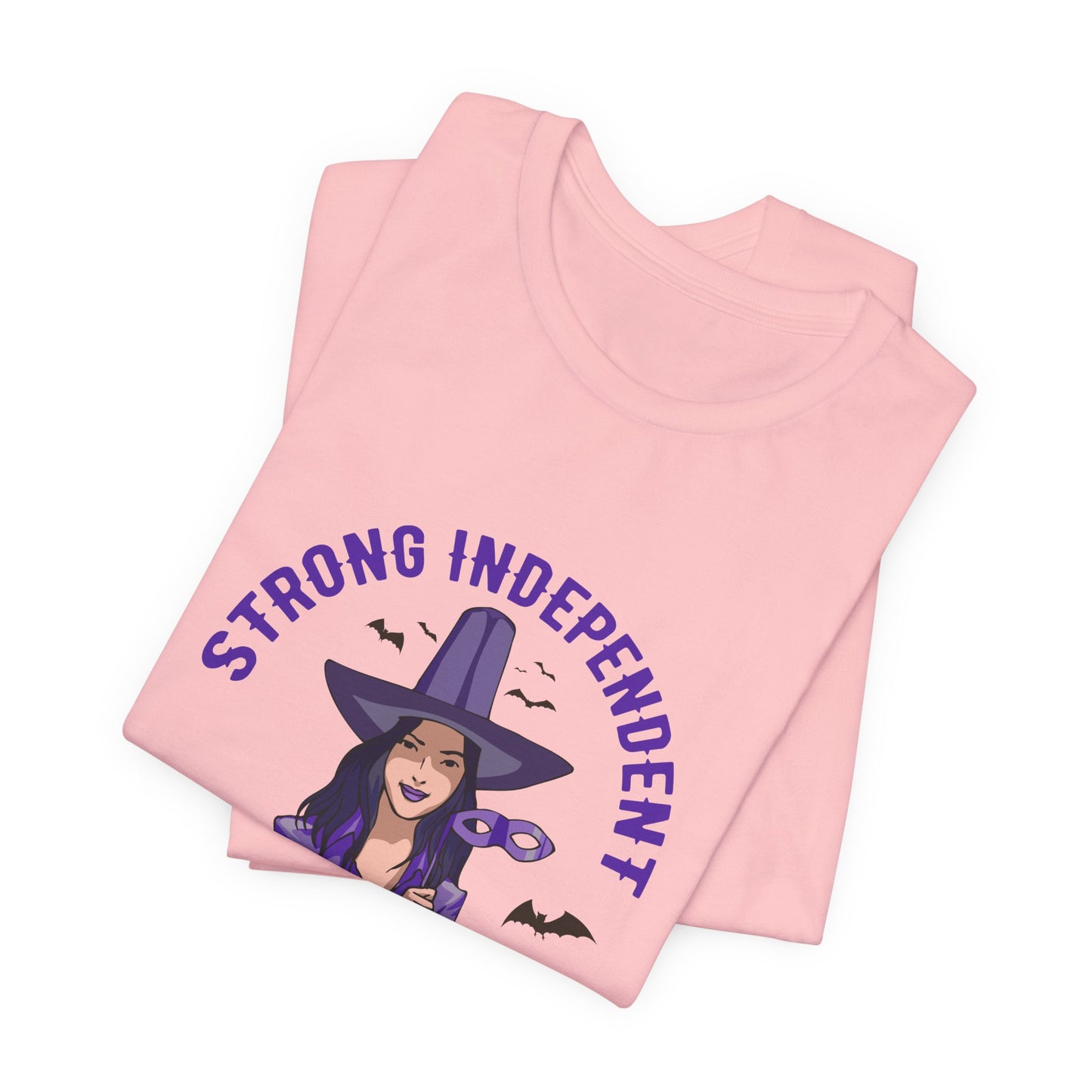 Halloween: Strong Independent Witch - Unisex Jersey Short Sleeve Tee