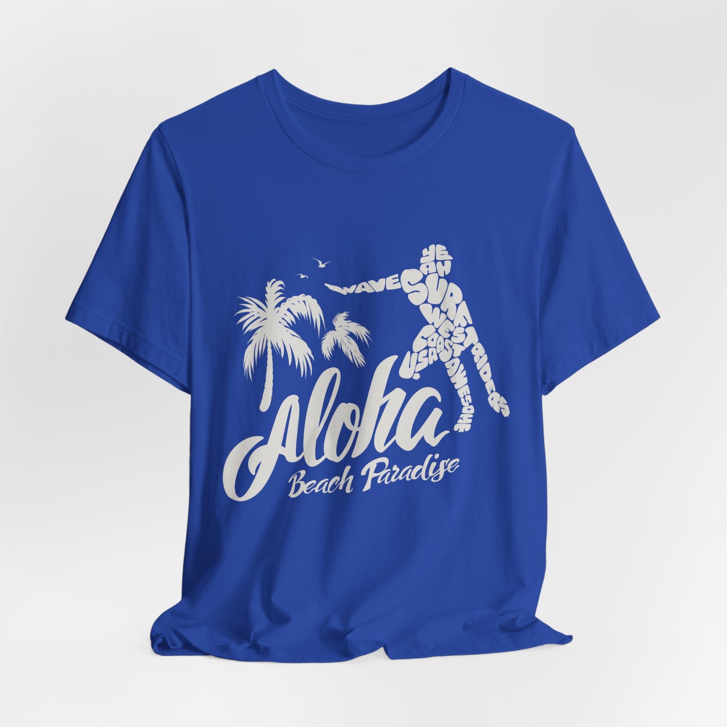 Aloha Beach Paradise - Unisex Jersey Short Sleeve Tee