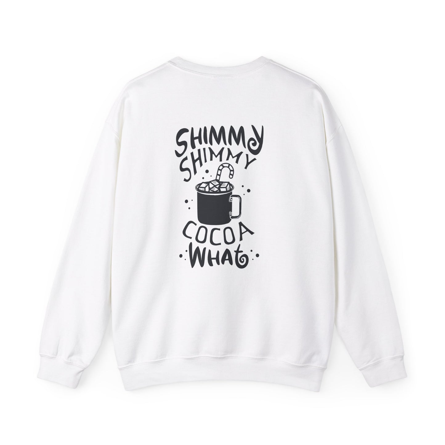 Shimmy Shimmy Cocoa What - Unisex Heavy Blend™ Crewneck Sweatshirt